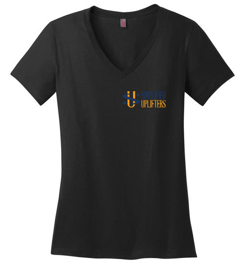 ULP DISTRICT MADE LADIES V-NECK