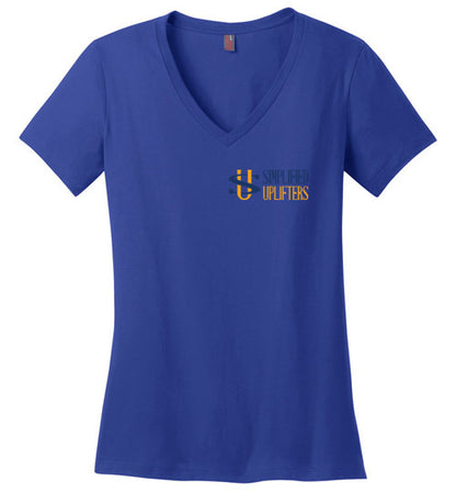 ULP DISTRICT MADE LADIES V-NECK