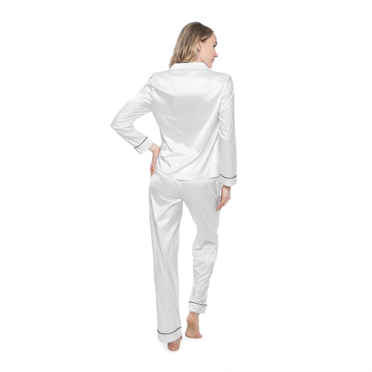 Elegant Women's Satin Pajamas Set for Comfort & Style