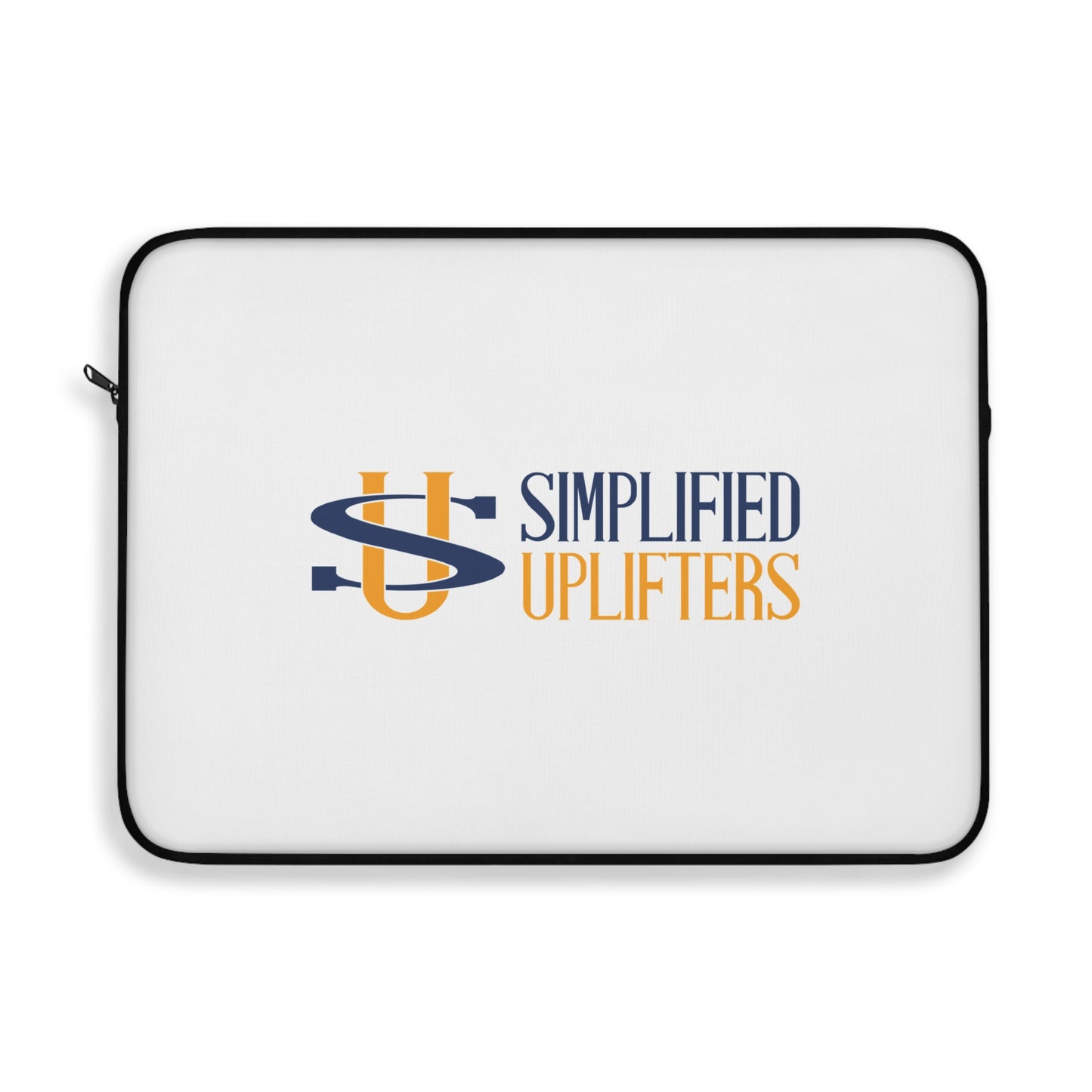 Sleek Laptop Sleeve - Simplified Uplifters Design