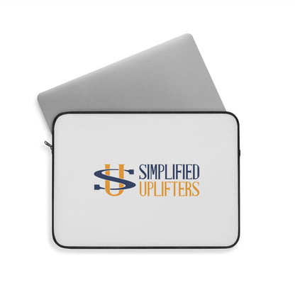 Sleek Laptop Sleeve - Simplified Uplifters Design