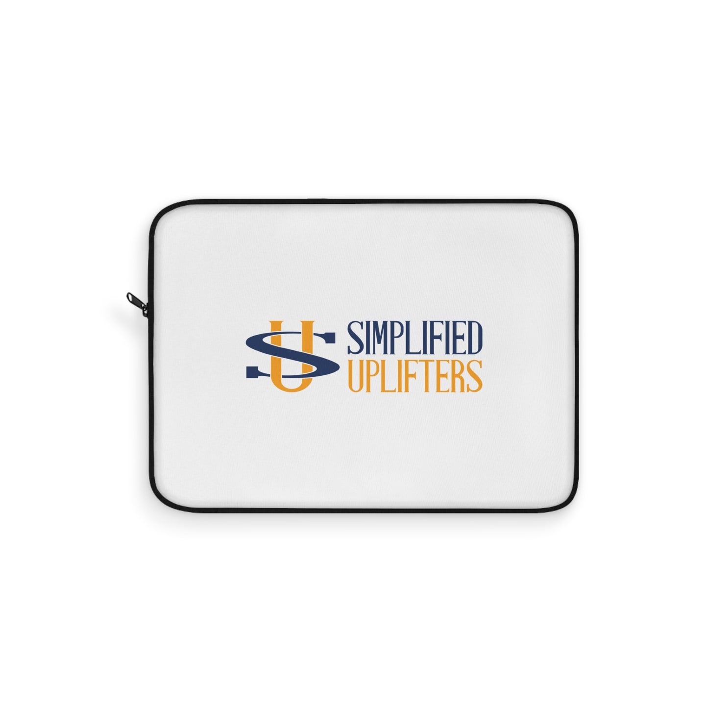 Sleek Laptop Sleeve - Simplified Uplifters Design