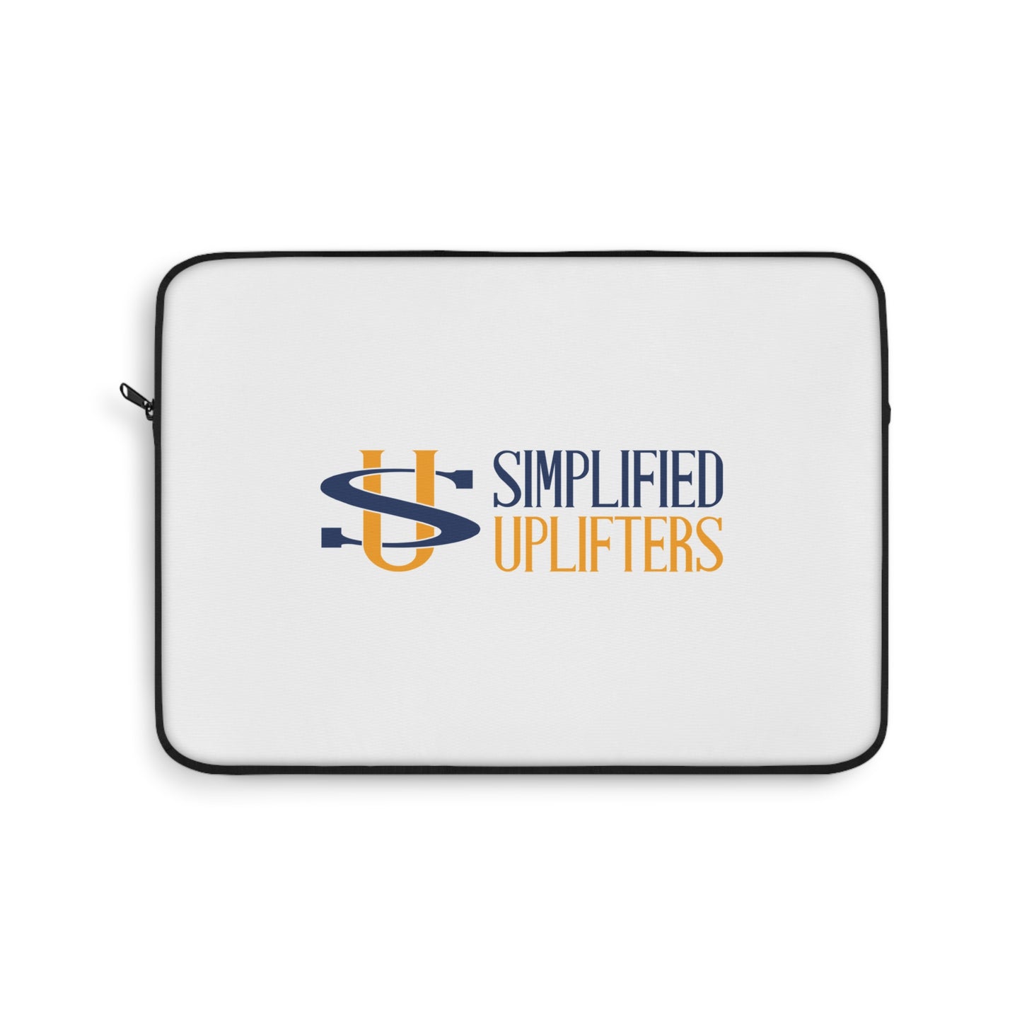 Sleek Laptop Sleeve - Simplified Uplifters Design